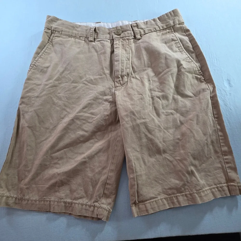 Old Navy Ultimate Slim Chino Shorts Mens 29 Basswood Brown Tan 152341-04